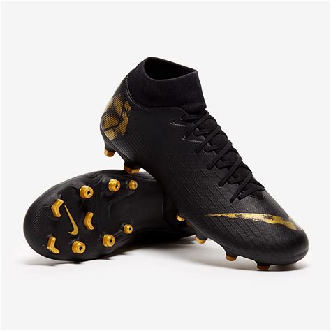 nike fußballschuh mercurial superfly vi academy fg mg schwarz gold|Nike mercurial superfly ix.